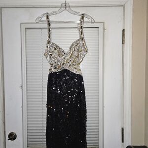 Black and White Dress